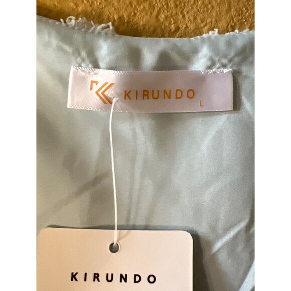 2 Swiss Dot Chiffon V-Neck Dresses Long Sleeve & Short Sleeve - Picture 6 of 13